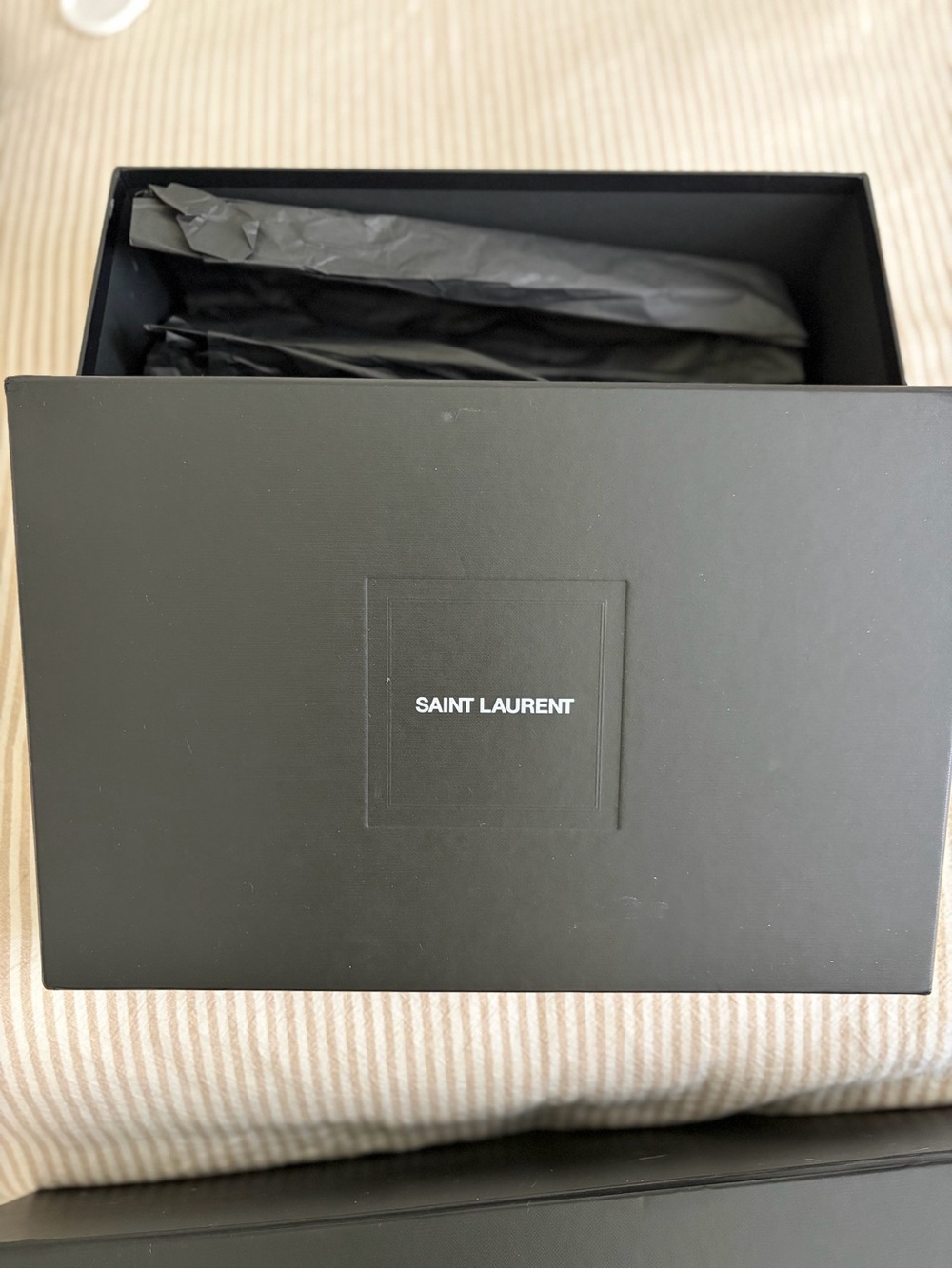 Saint Laurent Black Logo Gift Box Set - Picture 3 of 4